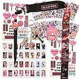 BP Gifts Set- 32 BP Lomo-Karten, 12 Blatt Aufkleber, 1 Handyhalter, 1 Lanyard Schlüsselband, 1 Schlüsselbund,1 Stift, 2 Tattoos