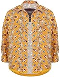 Yanny Umbrella Academy Diego Kostüm Shirt Männer Diego Hargreeves Cosplay Hemden Halloween (Gelb, Medium)