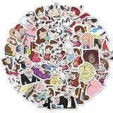 50 Stück Gravity Falls Aufkleber, Cartoon Thema TV Aufkleber, Vinyl wasserdicht Graffiti Aufkleber für Laptop Gitarre Gepäck Skateboard, Teenager und Erwachsene