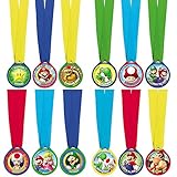 Super Mario Mini Award Medals (12 pk)