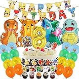 Kindergeburtstag deko luftballon geburtstag | geburtstagsdeko jungen, Happy Birthday Dekoration Banner Karikatur Luftballons deko (8)