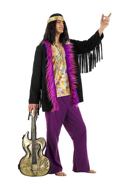 Faschingskostüm-Karnevalskostüm-Herren-Hippie