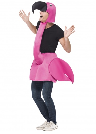 Flamingo-Kostüm-Herren