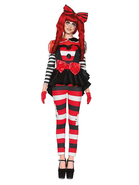 Halloween-Kostüm-Damen-Flickenpuppe