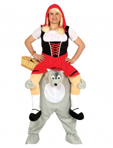 Rotkäppchen-Kostüm-Herren-Männer