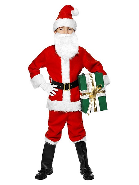 Weihnachtsmann-Kostüm-Kinder