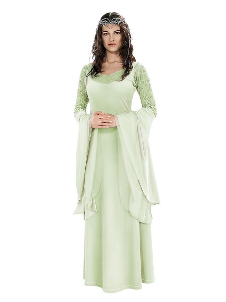 Herr-der-Ringe-Arwen-Elben-Kostüm-Damen-Frauen-Erwachsene