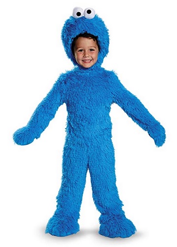 Krümelmonster-Kostüm-Kinder-Jungen-Mädchen