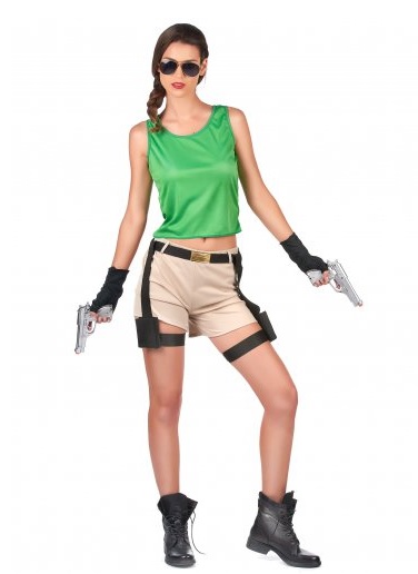 Lara-Croft-Tomb-Raider-Kostüm-Damen