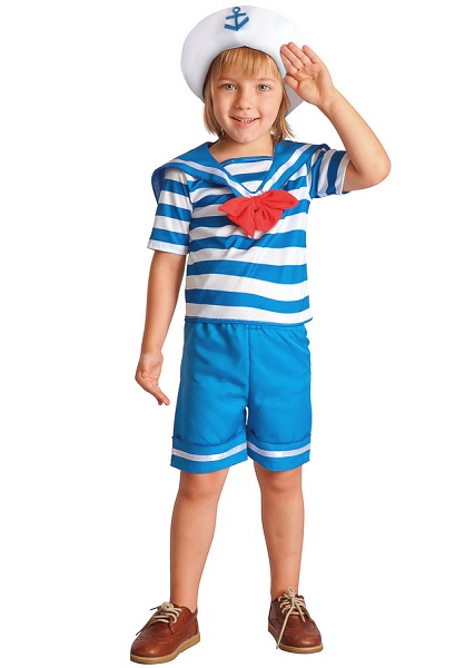 Matrose-Kostüm-Kinder-Jungen-Matrosen-Kostüm