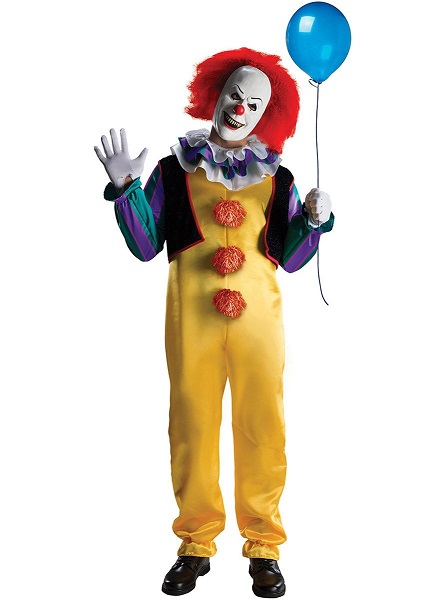 Pennywise-Es-Horrorclown-Kostüm-Herren-Männer-Erwachsene