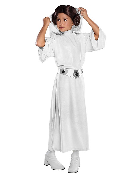 Prinzessin-Leia-Kostüm-Kinder-Mädchen
