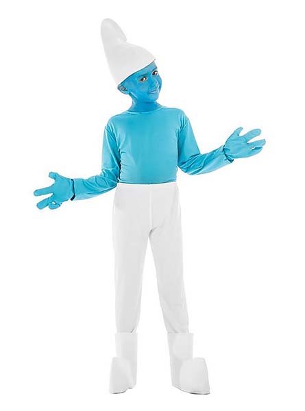 Schlumpf-Kostüm-Kinder-Jungen