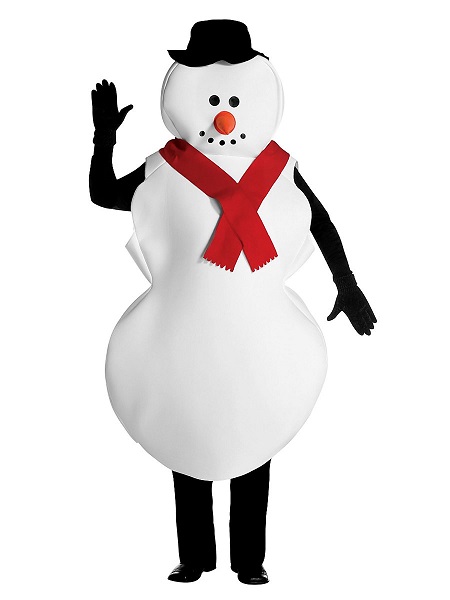Schneemann-Kostüm-Herren-Männer-Erwachsene