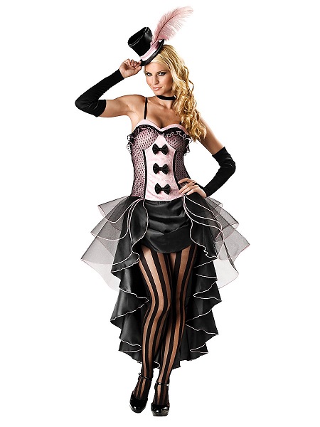 Sexy-Burlesque-Kostüm-Kleid-Damen-Frauen-20er-Jahre