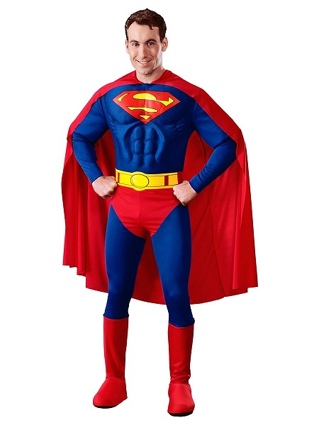Superman-Kostüm-Herren-Männer-Erwachsene