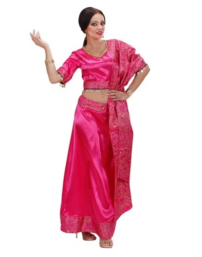 Bollywood-Kostüm-Damen-Frauen-Erwachsene