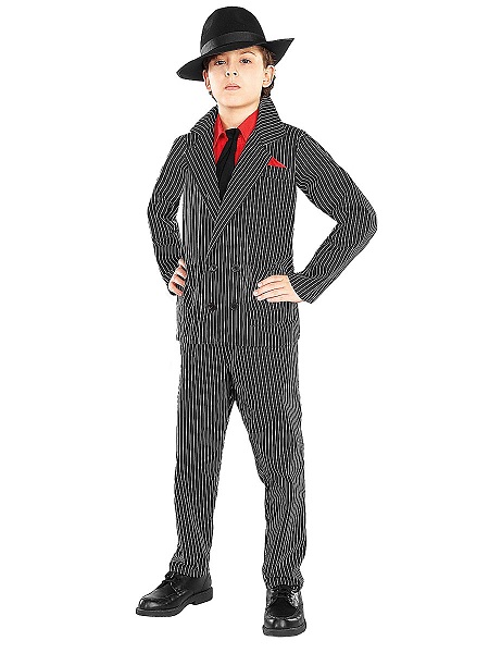 Gangster-Mafia-Kostüm-Kinder-Jungen
