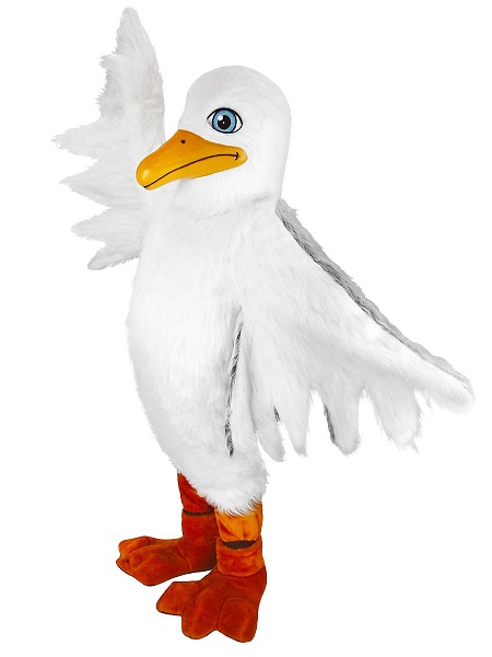 Maskottchen-Kostüm-Möwe