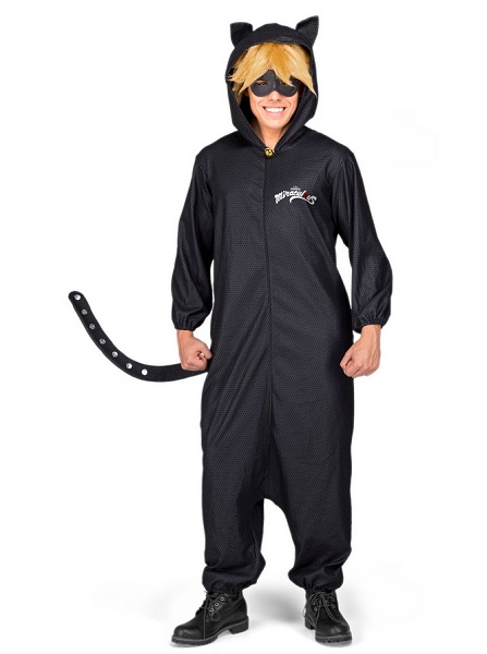 Miraculous-Cat-Noir-Kostüm-Herren-Männer-Erwachsene