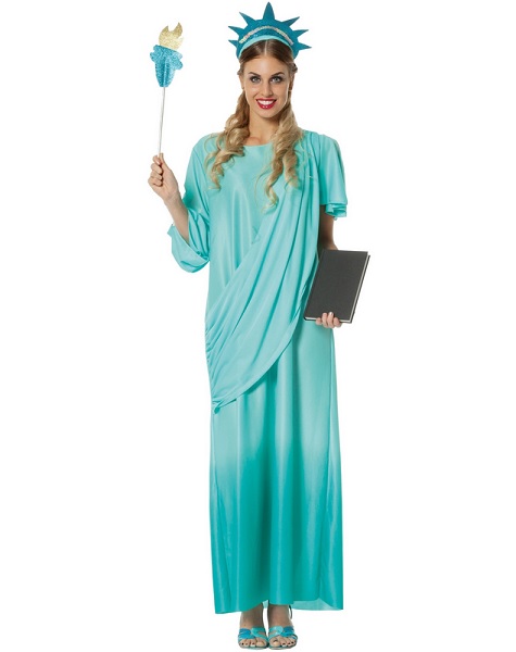 Freiheitsstatue-Kostüm-Damen-Frauen-Erwachsene-Statue-of-Liberty