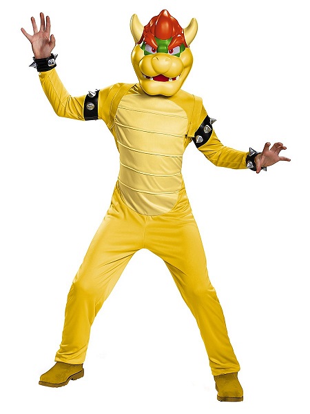 Mario-Kart-Kostüm-Herren-Männer-Erwachsene-Bowser