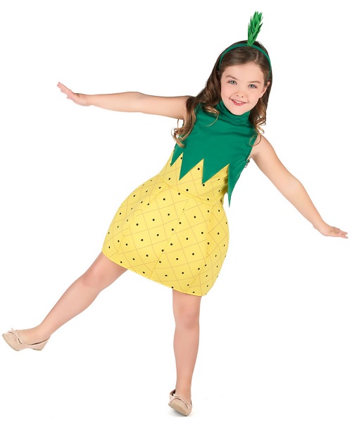Ananas-Kostüm-Kinder-Mädchen